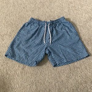 Surf & Swim Co. Blue and white swim trunks. Medium. Like new.